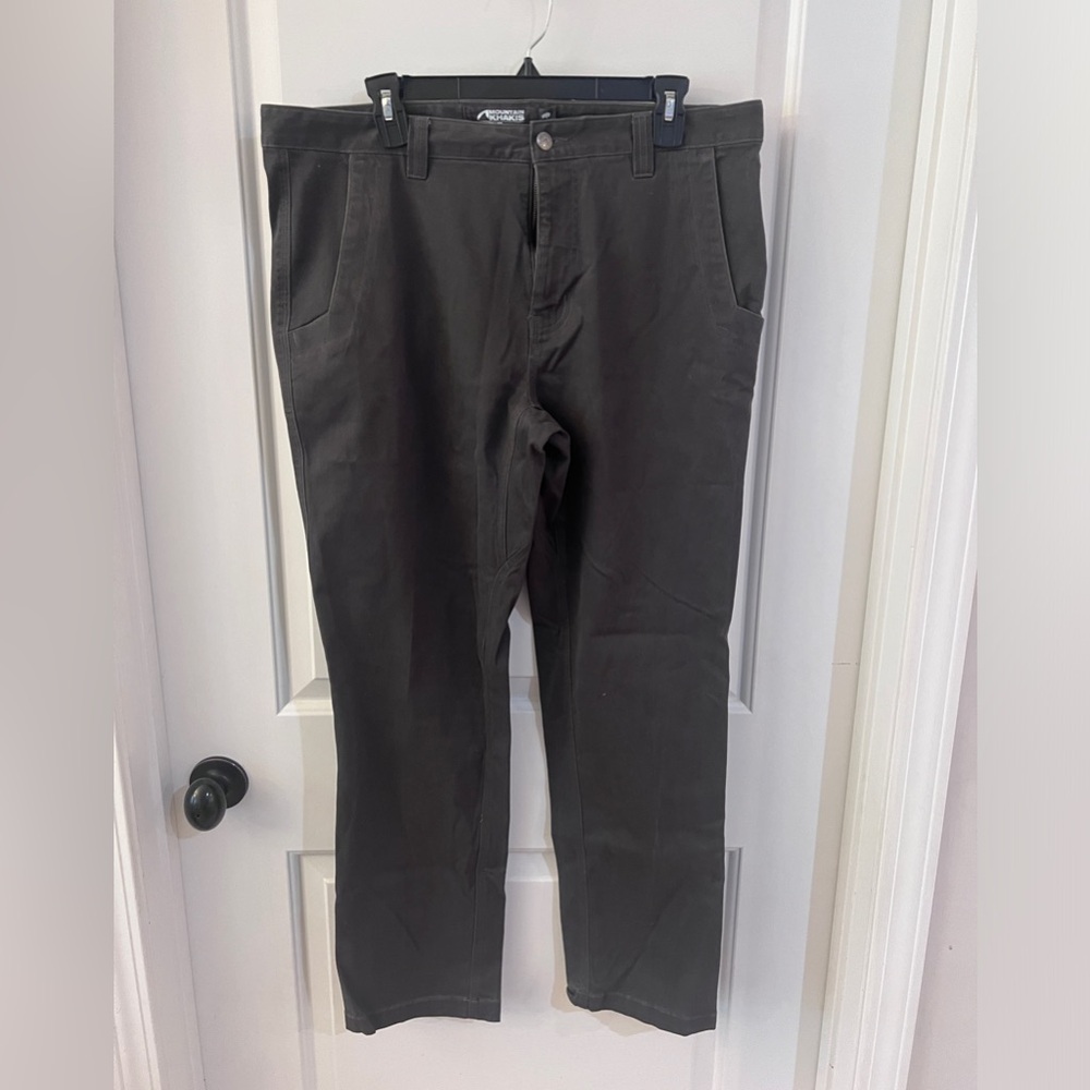 Men’s Mountain Khakis - Teton Pant - modern Fit - Jackson Grey - 36/30